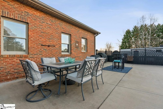 view of patio / terrace