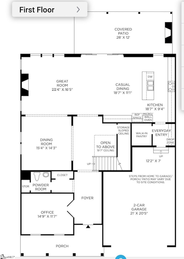 view of layout