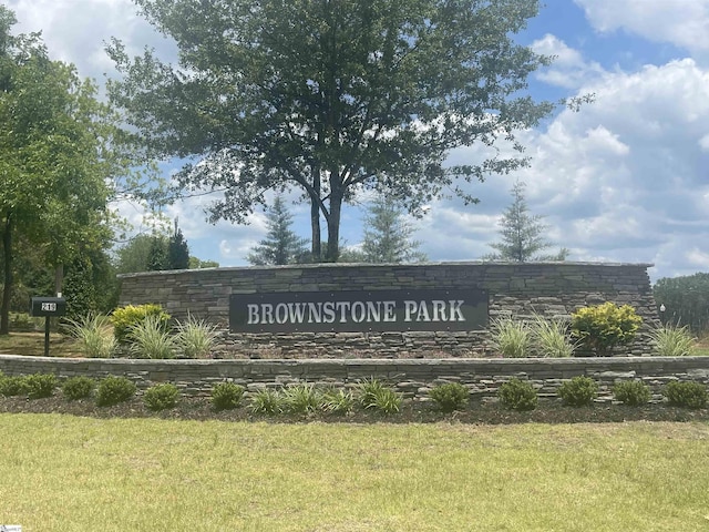 203 Brown Cir Lot 87, Easley, SC 29642 - community sign with a lawn