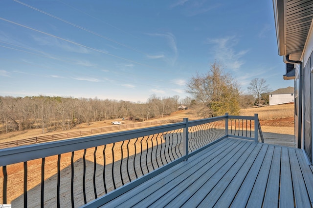 view of deck