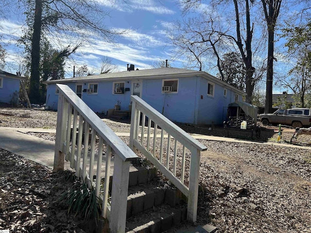 view of back of property