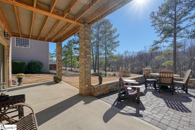 view of patio / terrace