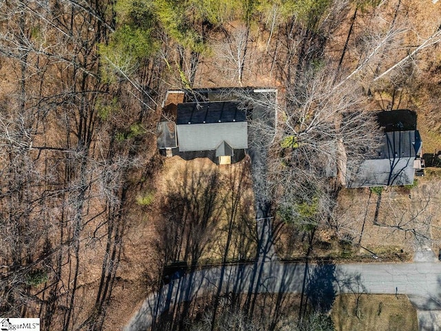 drone / aerial view