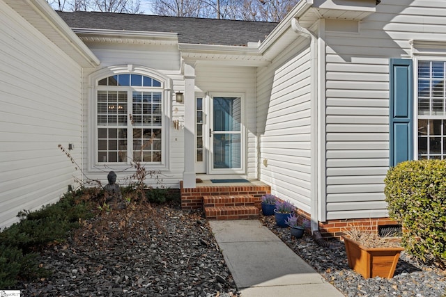 view of property entrance