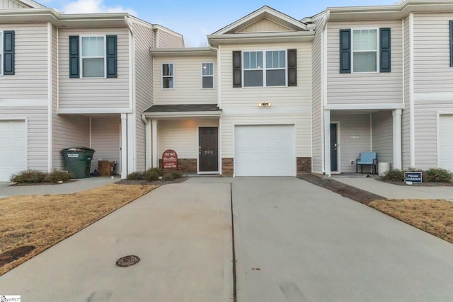 205 Oakmont Valley Trl, Seneca, SC 29678 - townhome / multi-family property with a garage