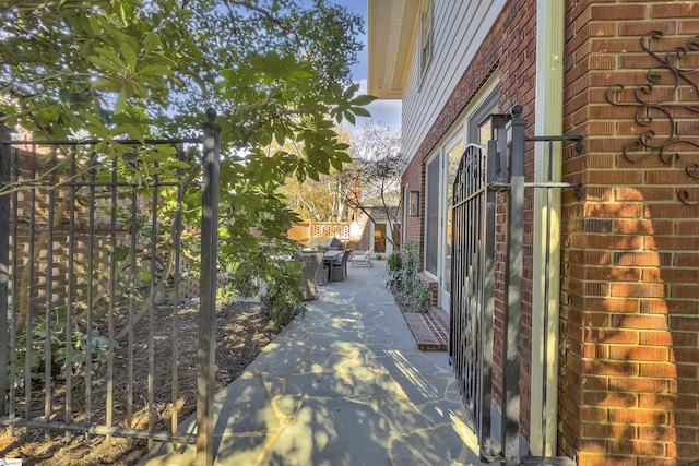 12 Cothran St, Greenville, SC 29605 - exterior space with a patio area