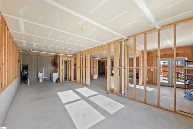 miscellaneous room featuring concrete flooring