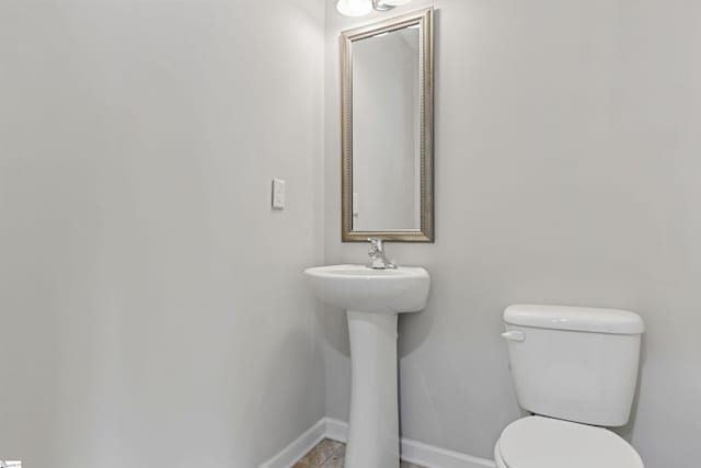 bathroom with toilet