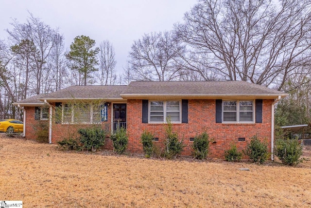 view of ranch-style home