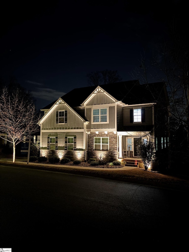 view of craftsman-style home