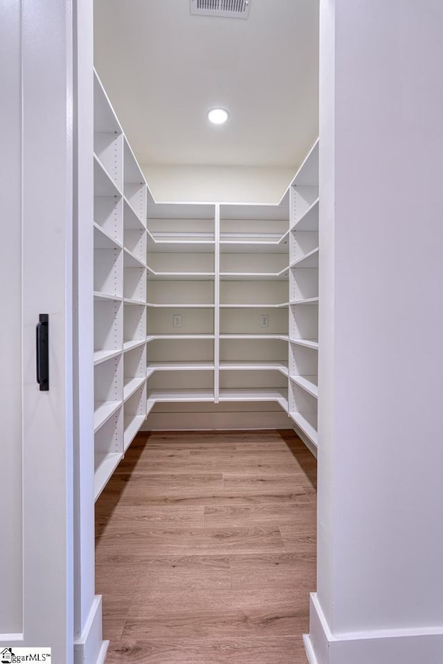 view of pantry