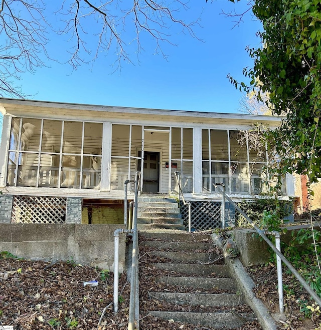 view of manufactured / mobile home