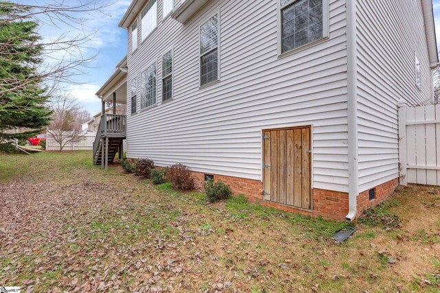 view of side of property