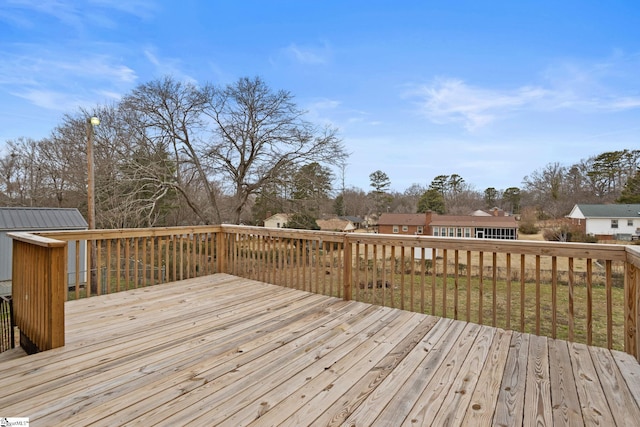 view of deck