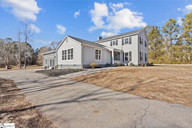 view of front of house