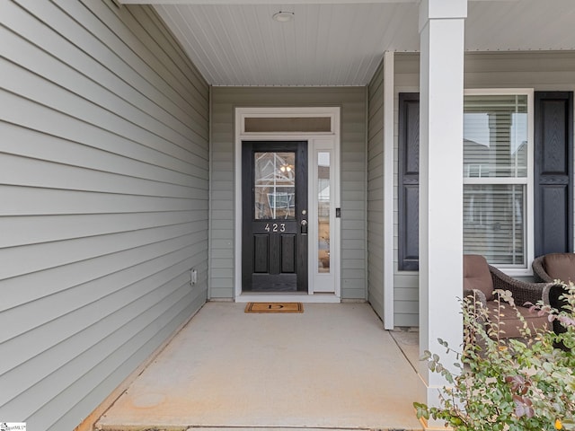 view of property entrance