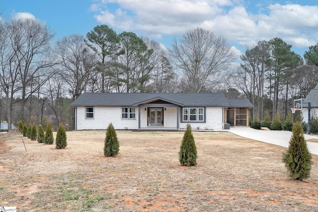 view of ranch-style house