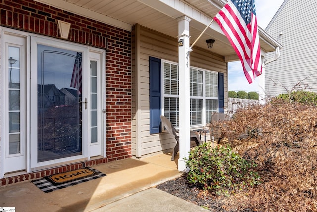 view of property entrance