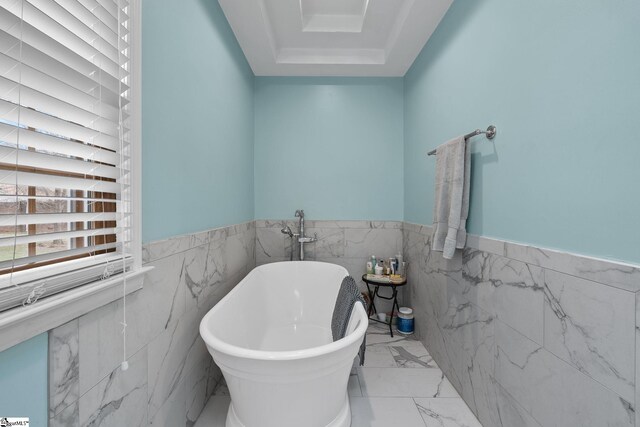 bathroom with a bathing tub