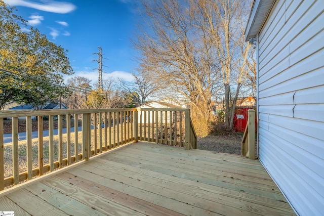 view of deck