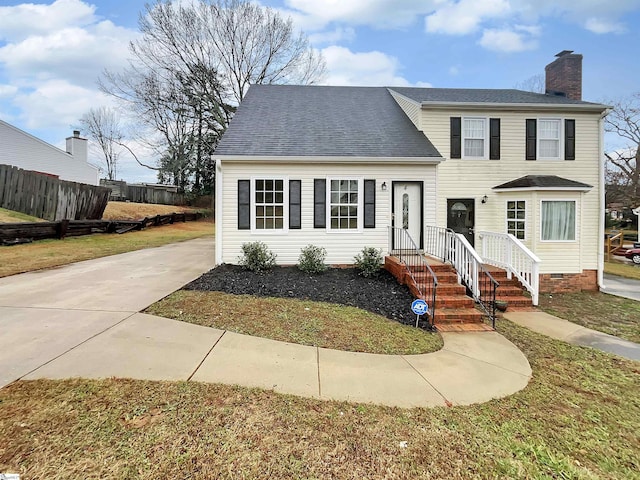 view of front of house