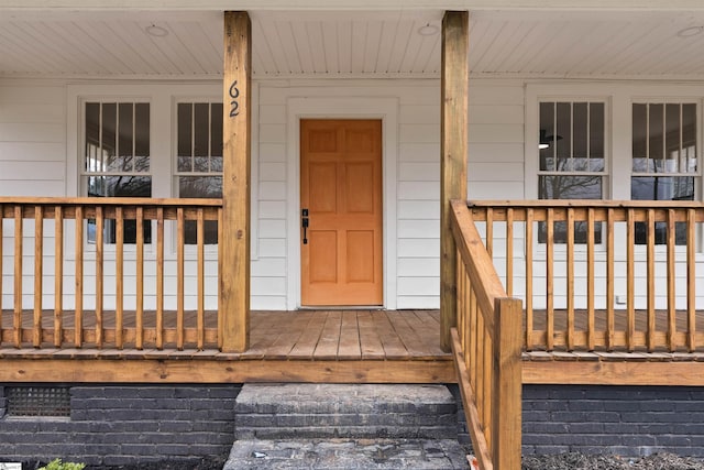 view of entrance to property