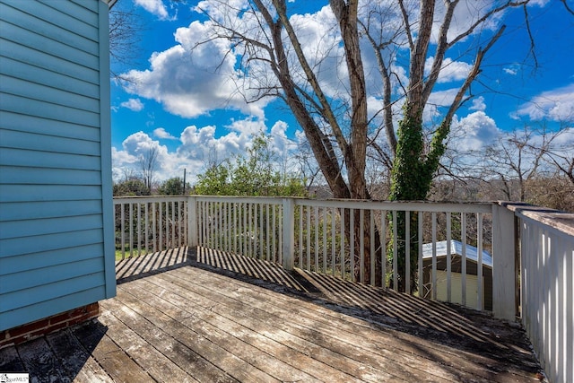 view of deck