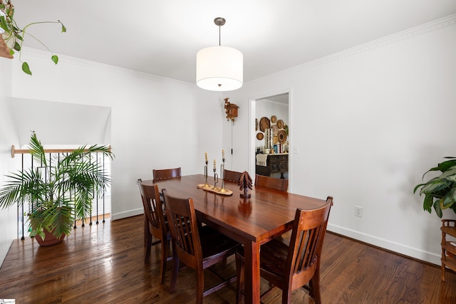 view of dining area