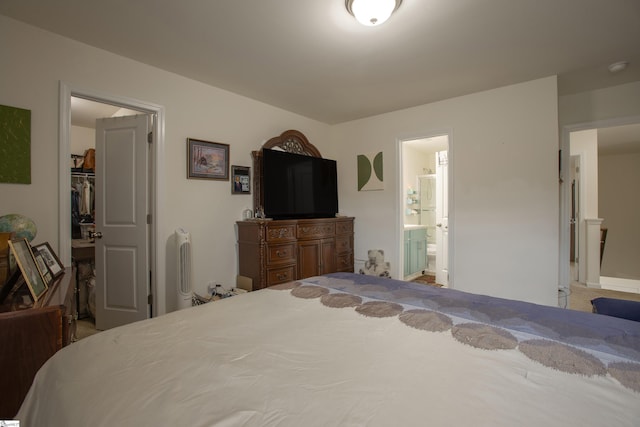 128 Lake Grove Rd, Simpsonville, SC 29681 - bedroom featuring a spacious closet and connected bathroom