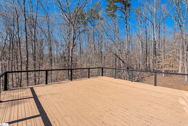 view of deck