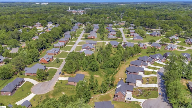 120 Bonaire Pt, Anderson, SC 29621 - bird's eye view with a wooded view and a residential view