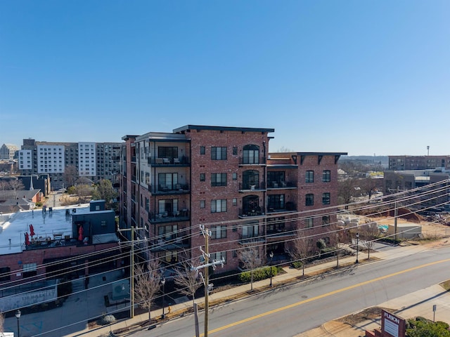 view of property featuring a city view