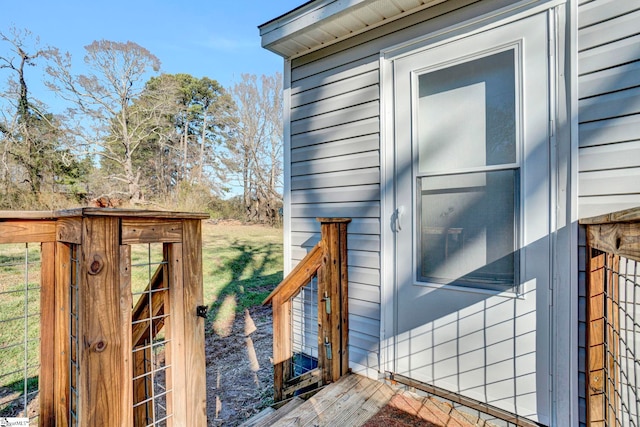 view of property entrance