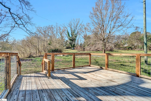 view of deck