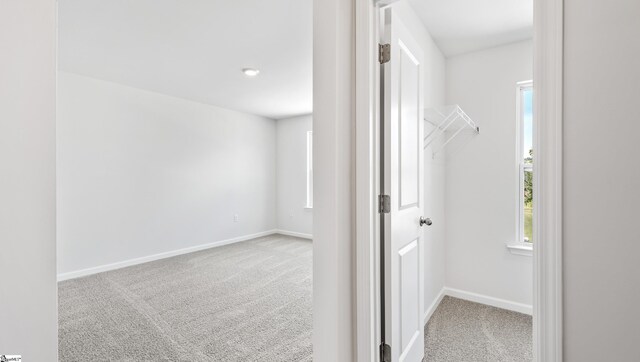 108 Sunriff Ct, Greer, SC 29651 - corridor featuring carpet floors and baseboards