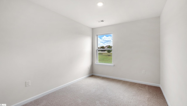 106 Sunriff Ct, Greer, SC 29651 - spare room featuring baseboards and light carpet