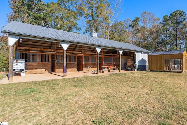 view of stable