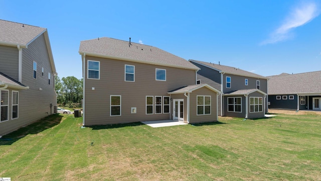 400 Fiery Rd Lot 0173, Mauldin, SC 29607 - rear view of house featuring cooling unit, a patio, and a yard