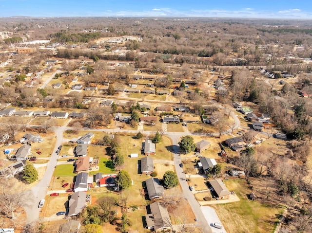 birds eye view of property featuring a residential view