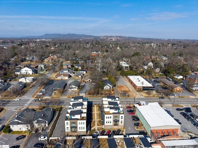 drone / aerial view featuring a residential view