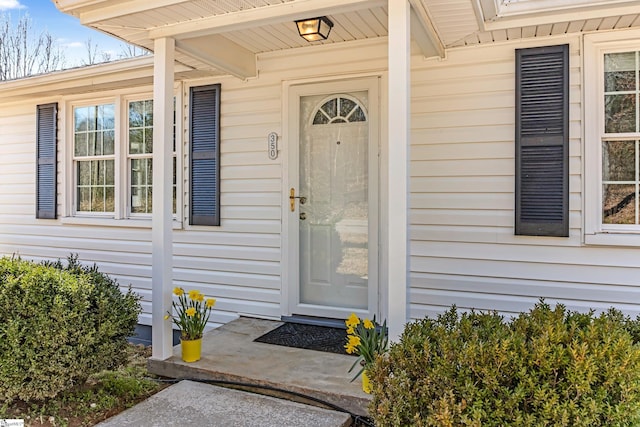 view of property entrance