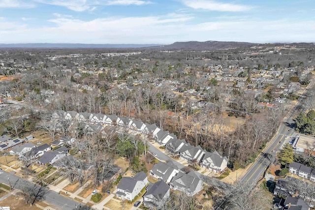 birds eye view of property featuring a residential view