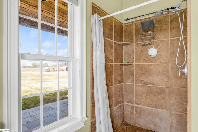 4101 Abbeville Hwy, Anderson, SC 29624 - full bathroom featuring a tile shower