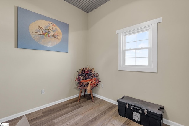 4101 Abbeville Hwy, Anderson, SC 29624 - miscellaneous room featuring wood finished floors and baseboards