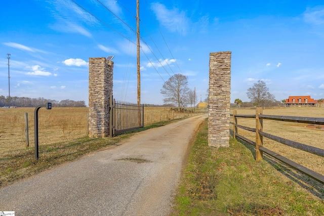 4101 Abbeville Hwy, Anderson, SC 29624 - view of street featuring a rural view