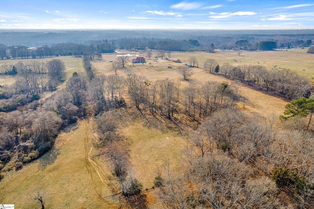 4101 Abbeville Hwy, Anderson, SC 29624 - drone / aerial view featuring a rural view
