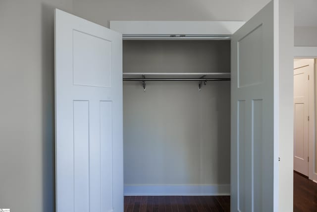 view of closet