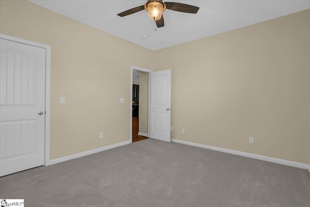 109 Macintyre St, Simpsonville, SC 29680 - unfurnished bedroom featuring carpet floors, baseboards, and a ceiling fan