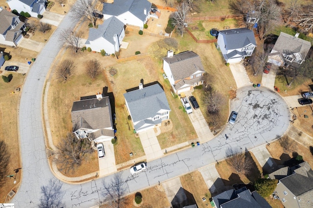 drone / aerial view featuring a residential view