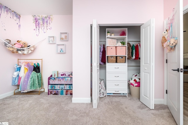 view of closet